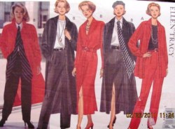 3079 EZ LONG BUTTON DRESS, SHIRT, LONG SKIRT,PANTS PATTERN 12-16
